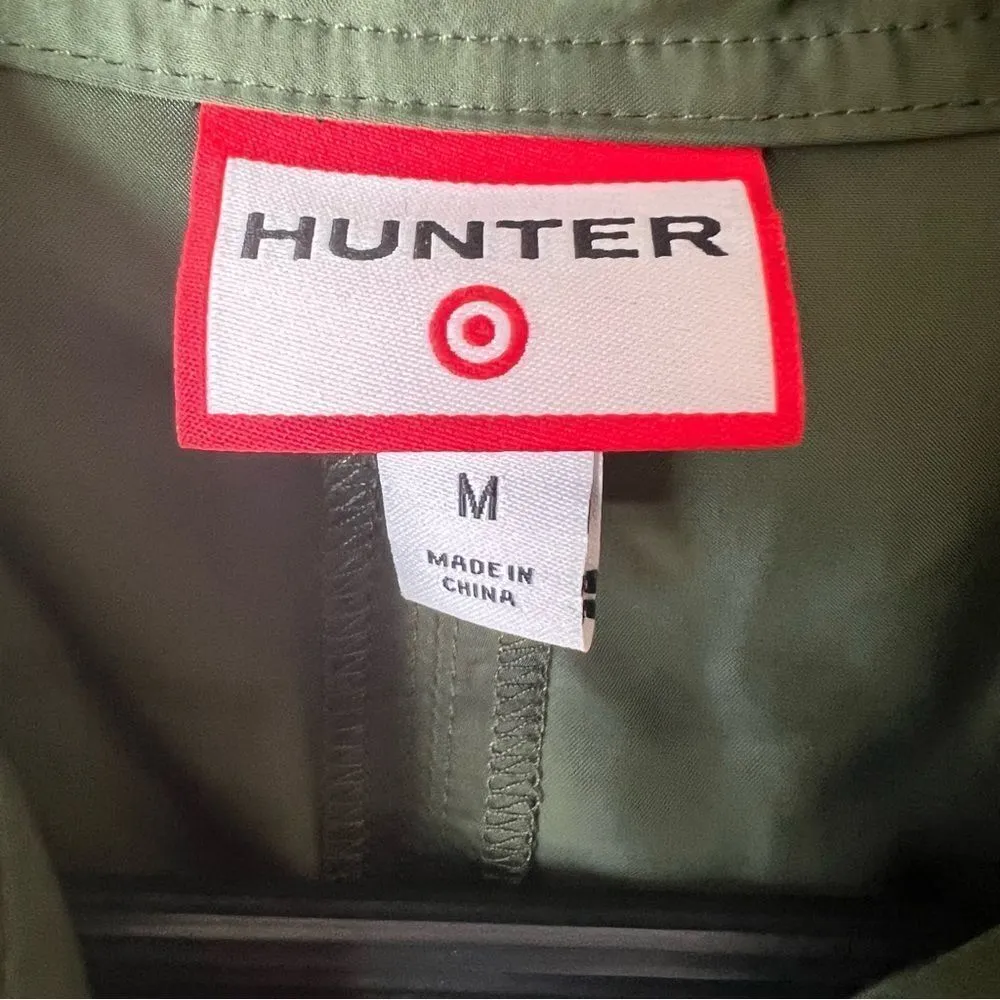 HUNTER for Target Womens Satin Utility Romper in Olive Green - Image 5