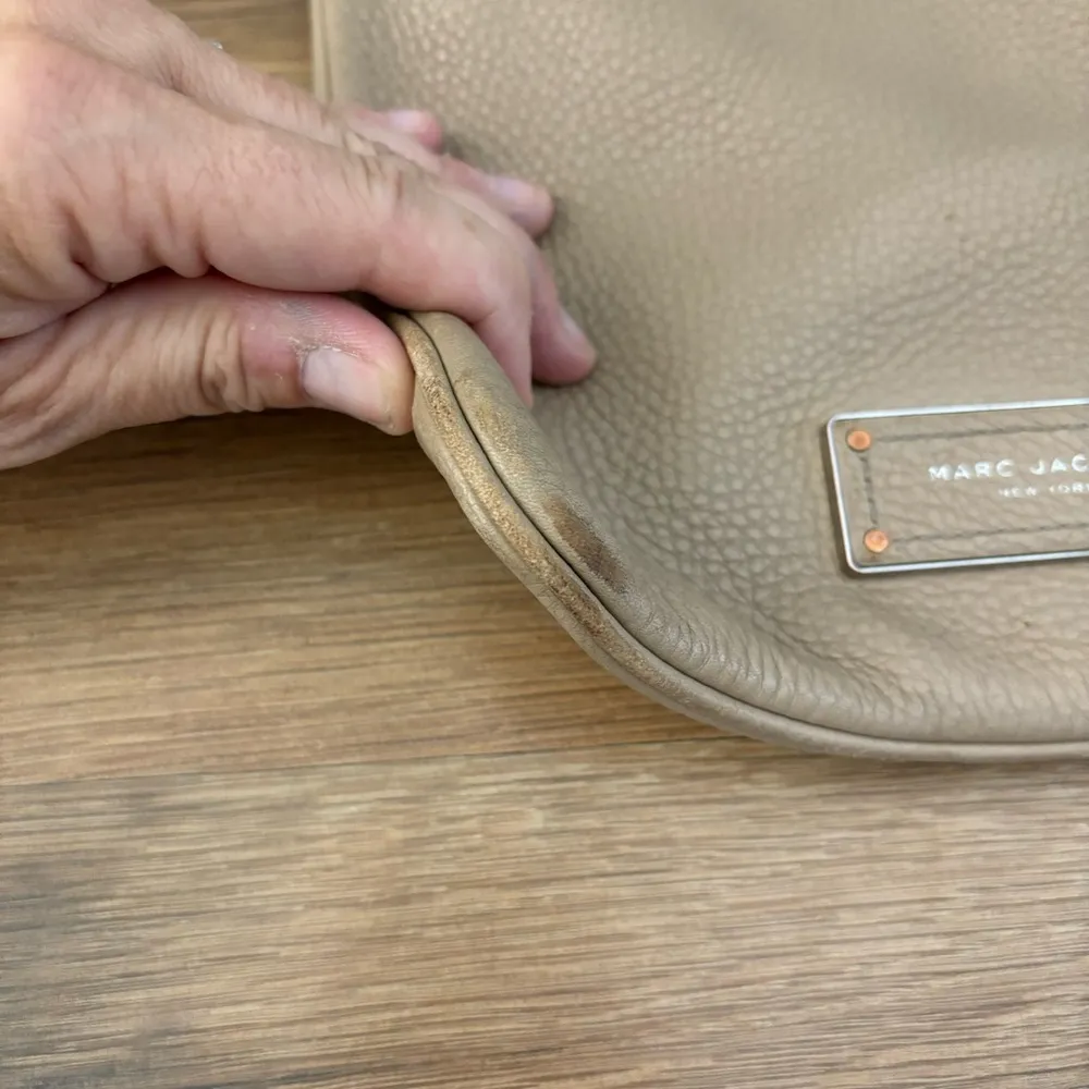 Marc Jacobs Too Hot To Handle Sia Crossbody Hobo Messenger Bag Sandstone… - Image 10