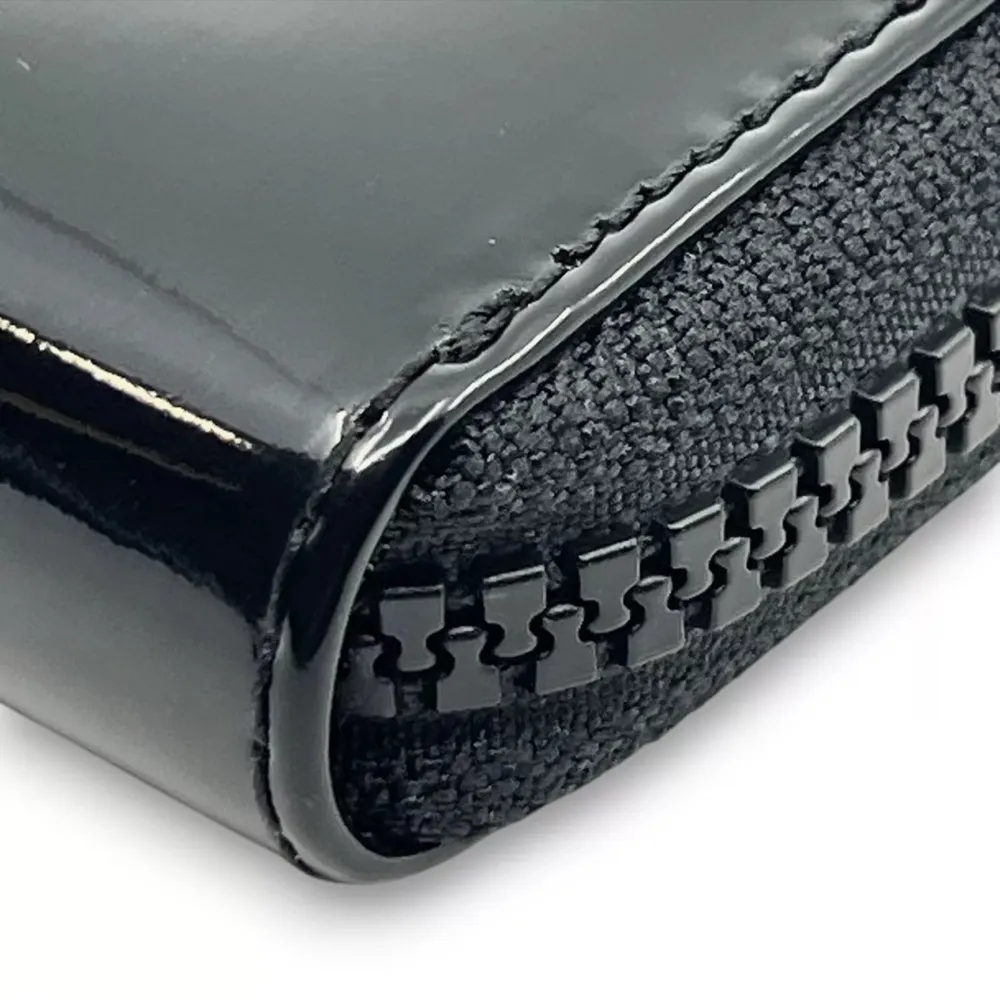 NWT See By Chloe Black Leather Wallet with Zip-Around Closure Full Inclusion - Image 8