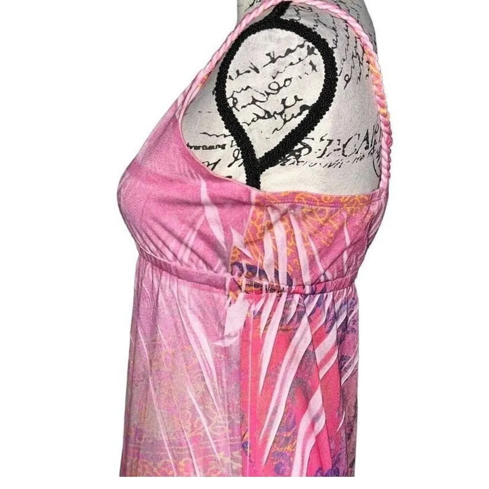 Jane Ashley pink maxi dress medium‎ - Image 5