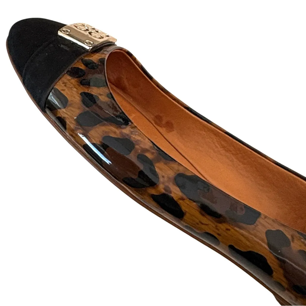 Coach London Leopard Print Ballet Flats Size 7.5 - Image 5