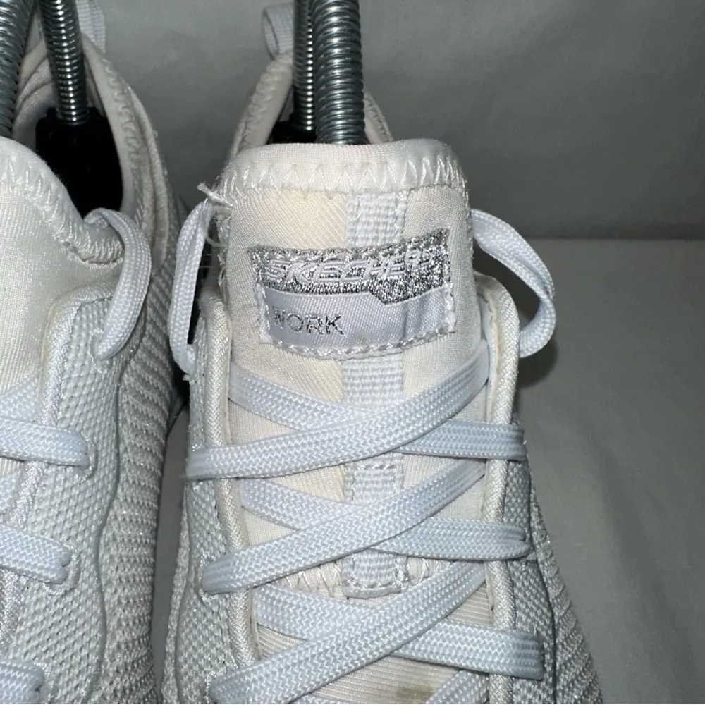 Skechers Shoes Women's 7‎ White Bulklin-Balran Comp Toe Industrial Sneakers - Image 9