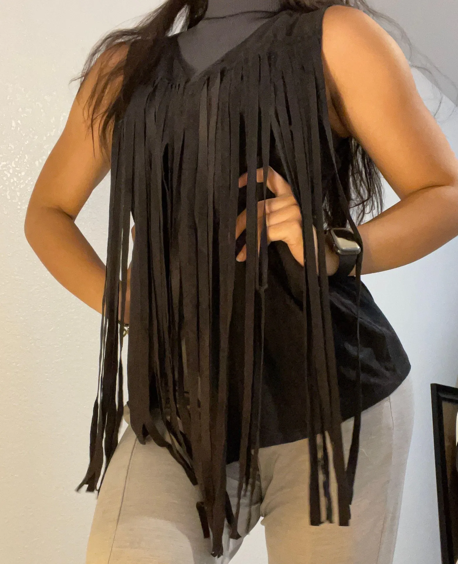 Velvety Kimono CHECK DESCRIPTION 🎉🎉 Black Size M - Image 2