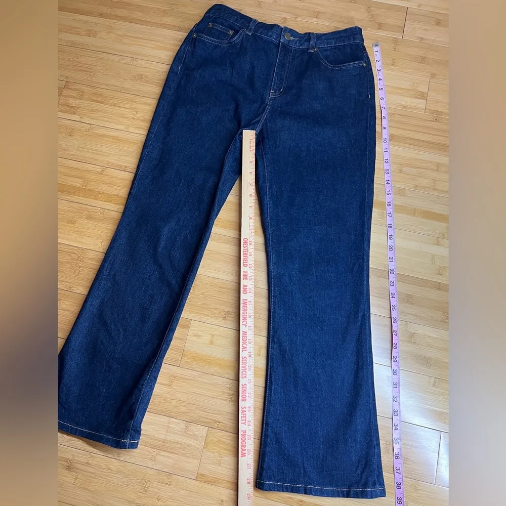 LRL Ralph Lauren Jeans CO. Women's Classic Bootcut Mid Rise Blue Jeans|Size:8 - Image 9