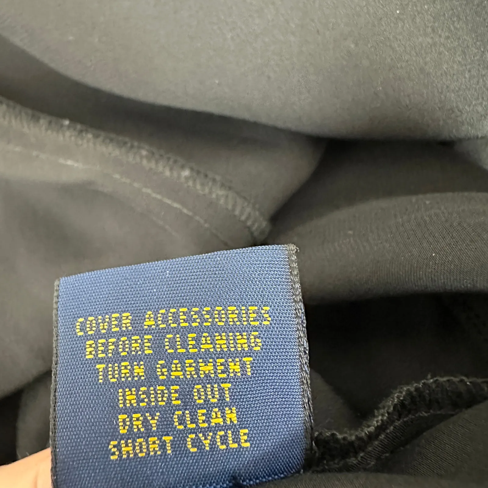 Polo Ralph Lauren Alai Silk Wrap Jumpsuit Long Sleeve Formal Evening Black US 4 - Image 13