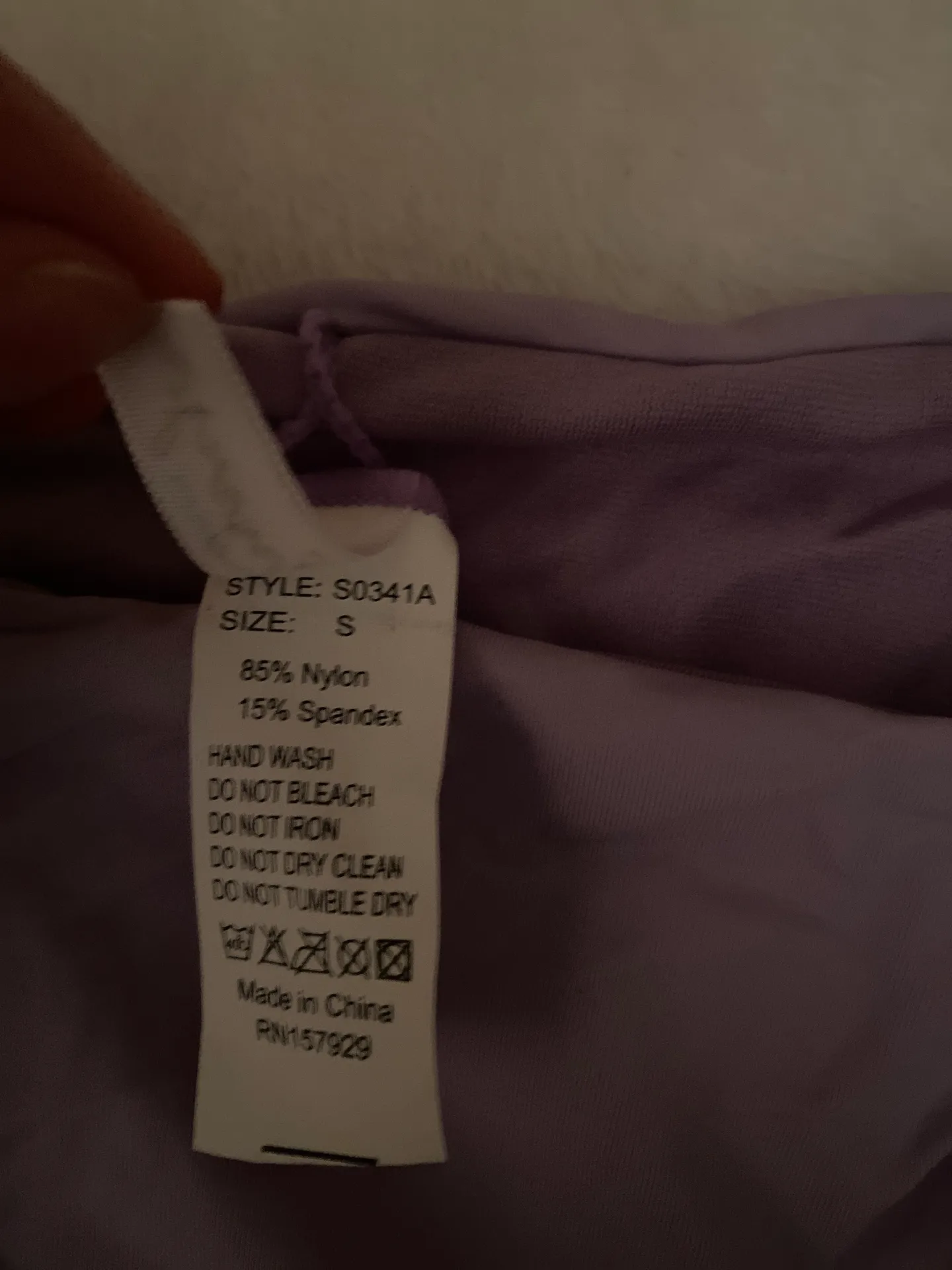 Lilac Bikini Bottoms Purple - Image 3