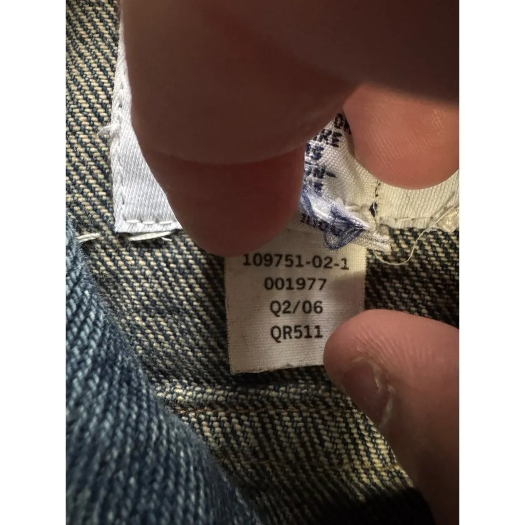 Gap Factory Store Women SZ Small Jean Denim‎ Jacket Animal Crossing Patches READ - Image 12