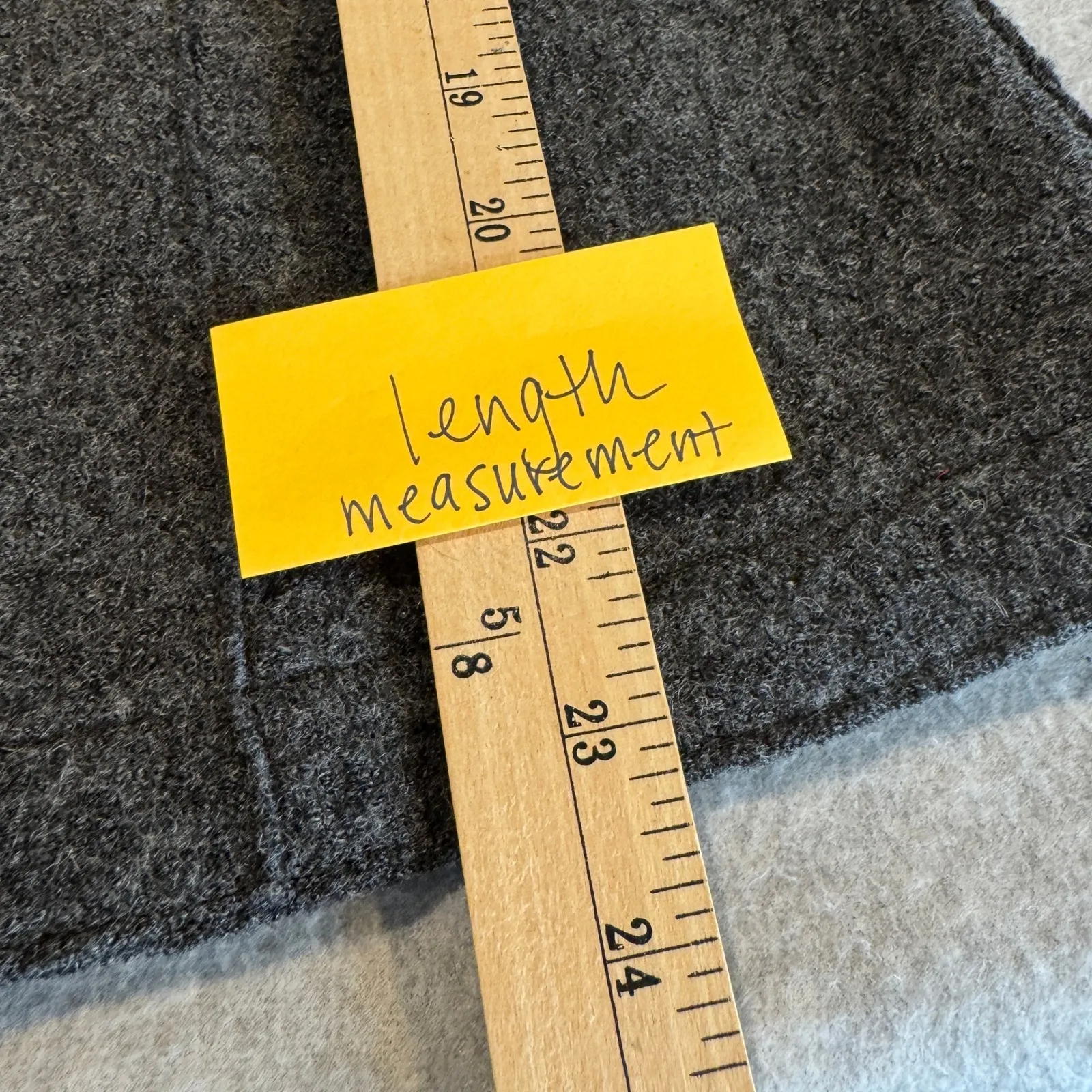 The Territory Ahead Charcoal Wool Blend Blazer Jacket Womens Small Button Front - Image 9