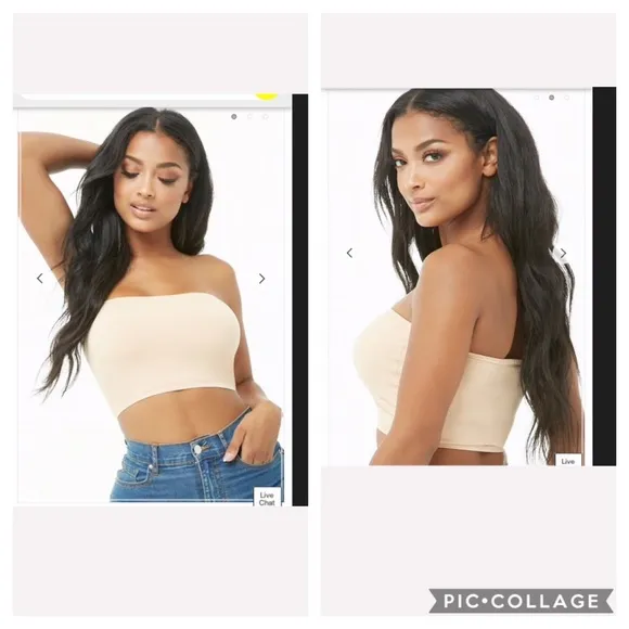 F21 New seamless knot Bandeau Sz M/L - Image 2