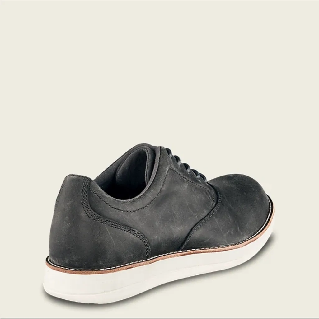 Red Wing Worx 5144 Steel Toe Leather Work Shoes Lace Up Zinc Oxford wmns Sz 10‎ Gray - Image 5