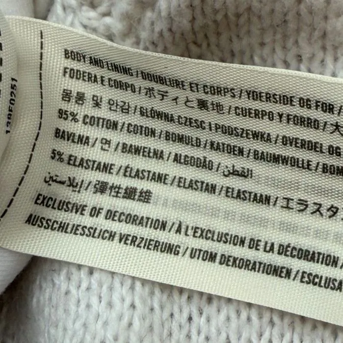 Abercrombie & Fitch White Bodysuit Size Medium - Image 7