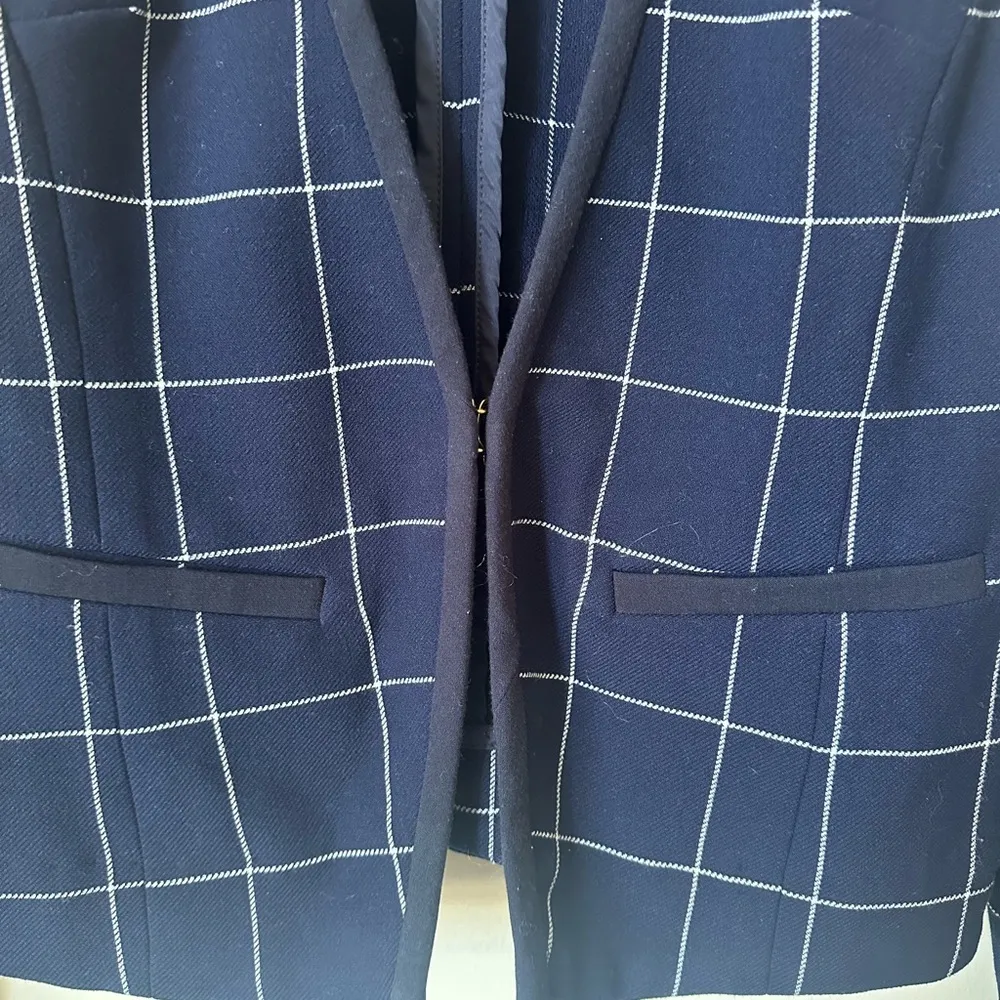 Trina Turk Blue JARRED Jacket, 4 - Image 6