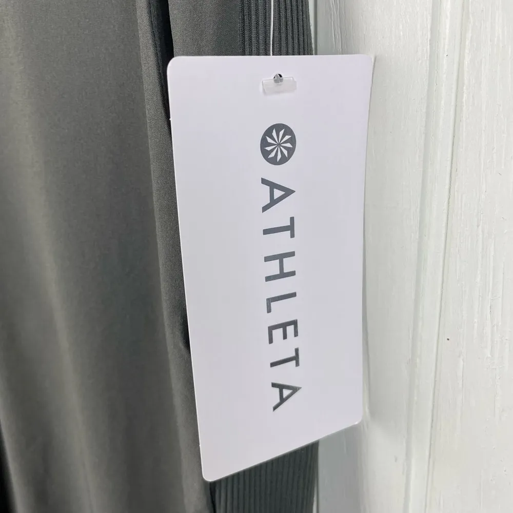 NEW Athleta Brooklyn Ankle Pant Mountain Olive Green Women's Size 0 Style 198671 - Image 7