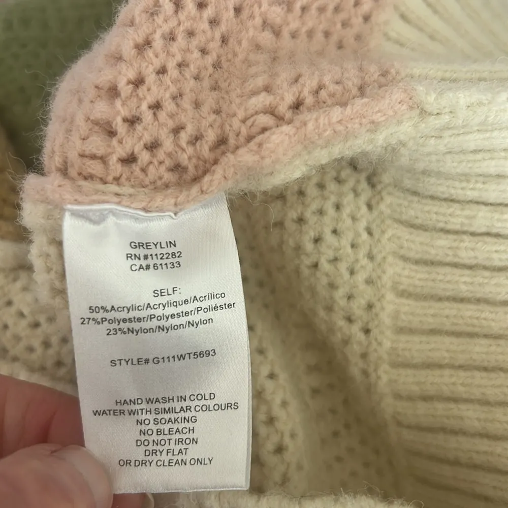 Greylin Colorblock Pastel Sweater Size XS - Image 9