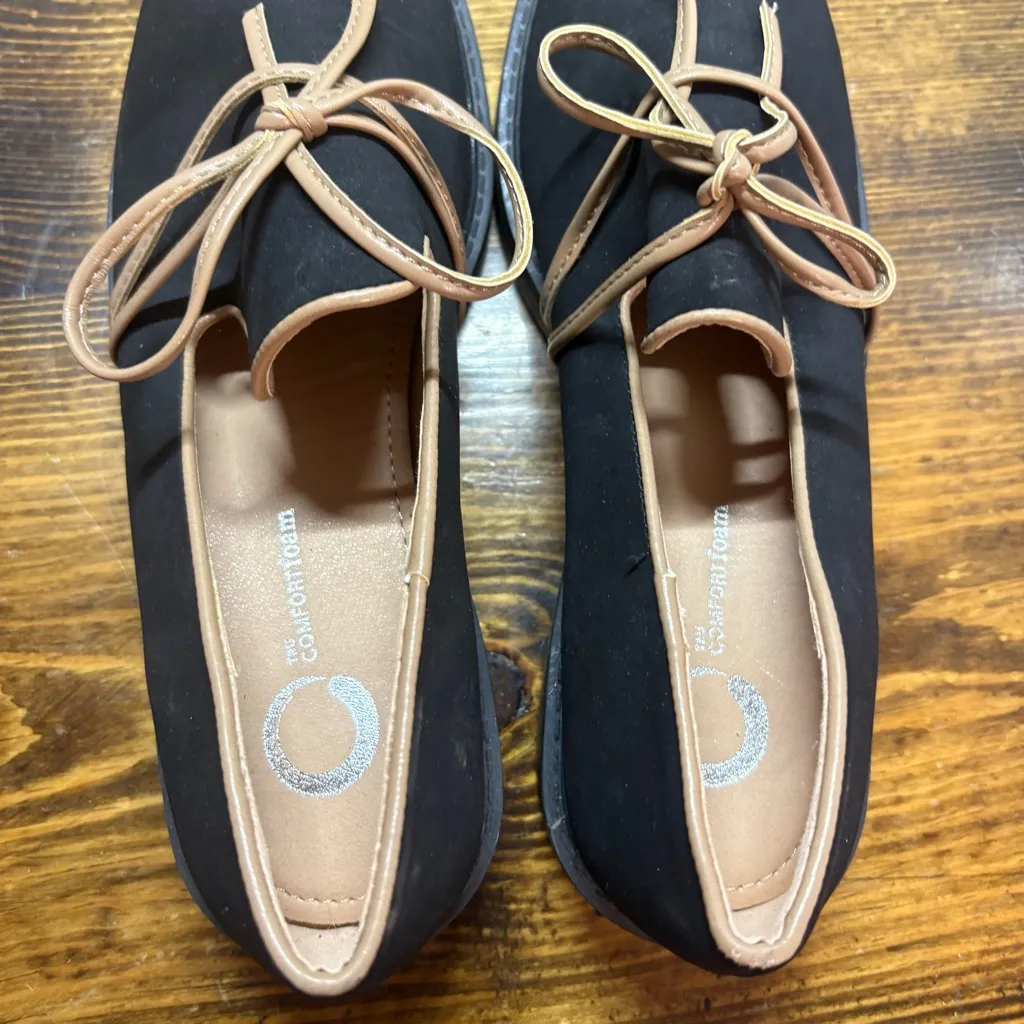 Journee Eilien Black Loafers Size‎ 9.5 - Image 5