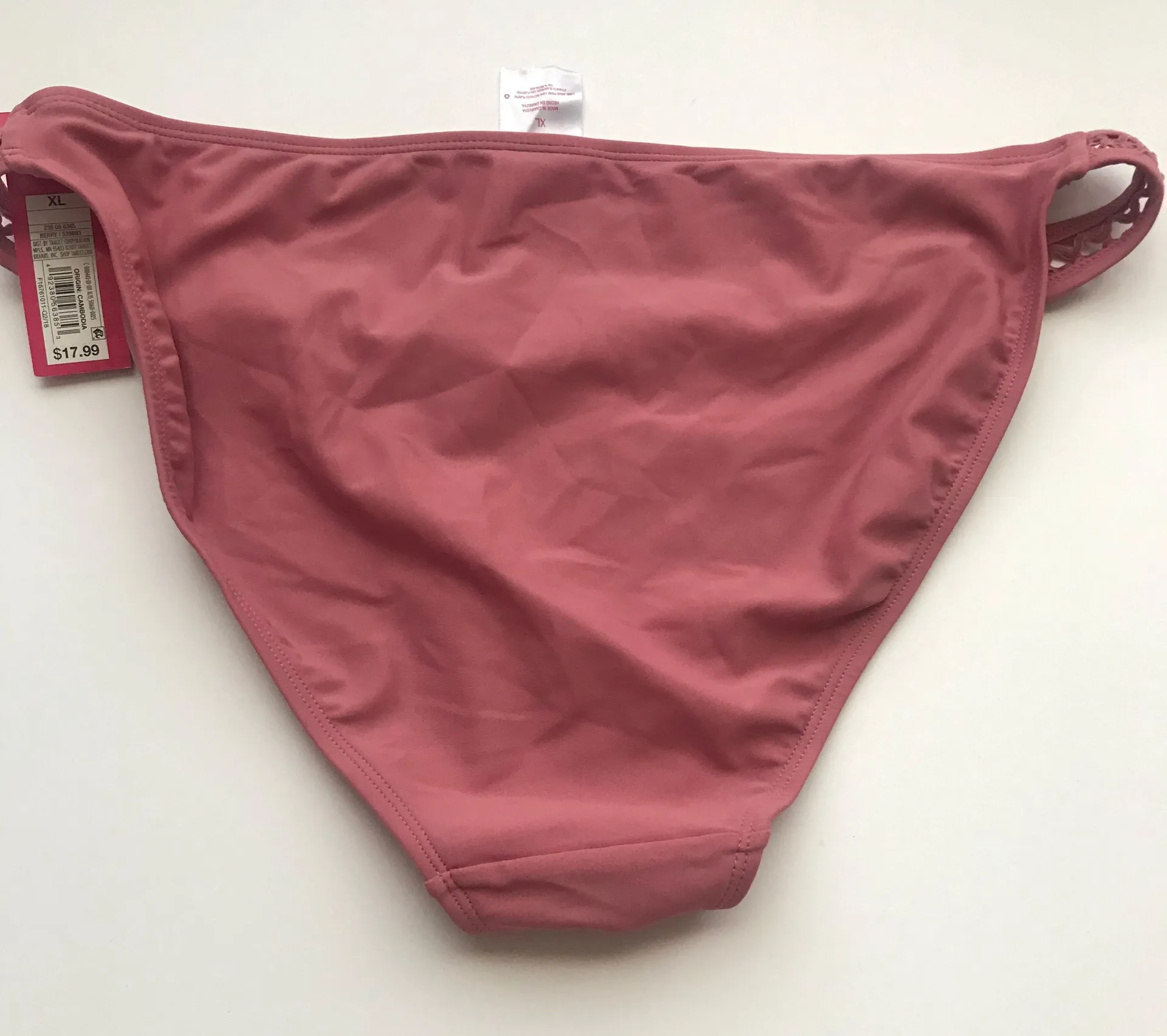 Crochet Berry Bikini Bottom Sz XL NWT - Image 2