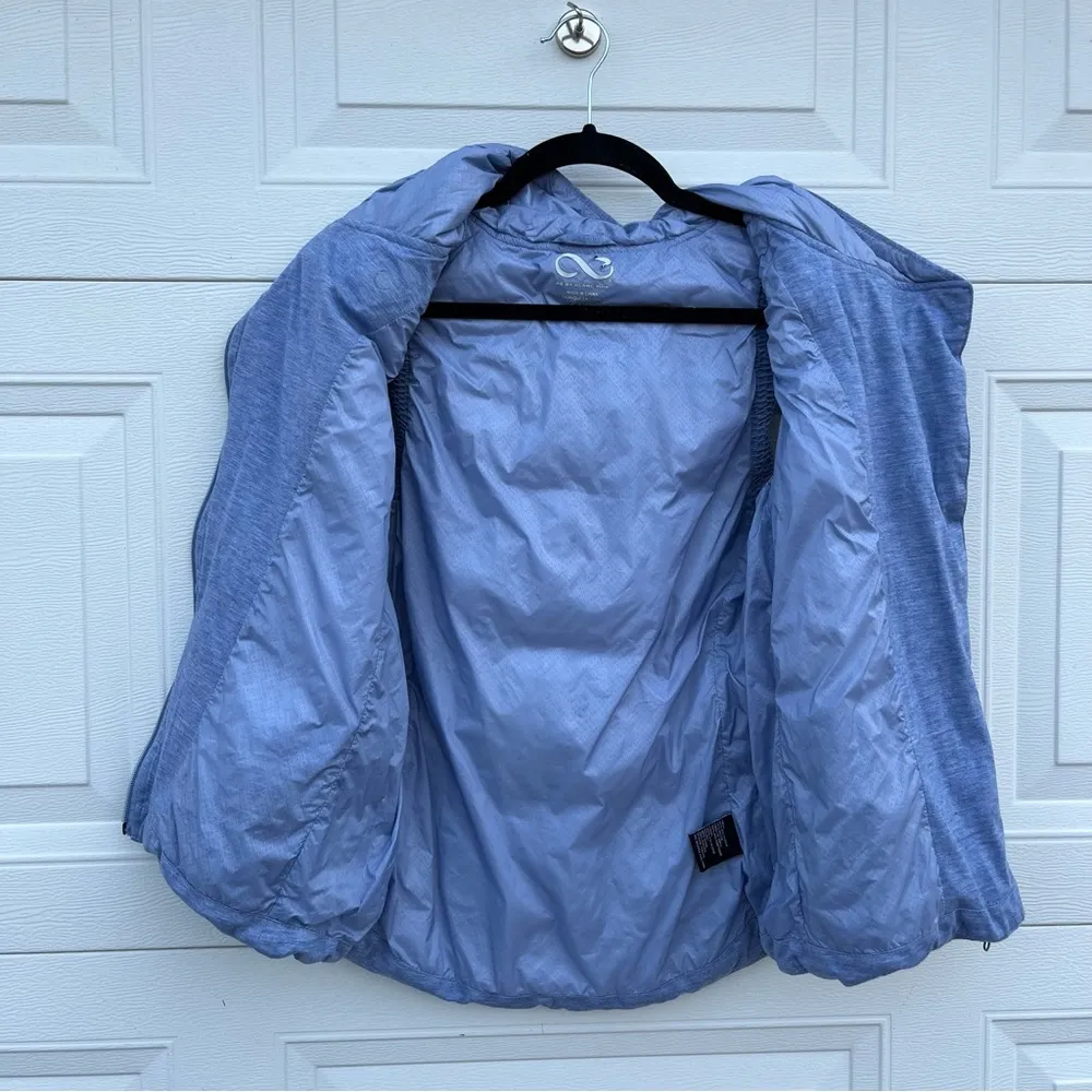 Be  Noir Down Fill Feather Vest XS Quilted Athleisure Athletic Gorpcore - Image 8