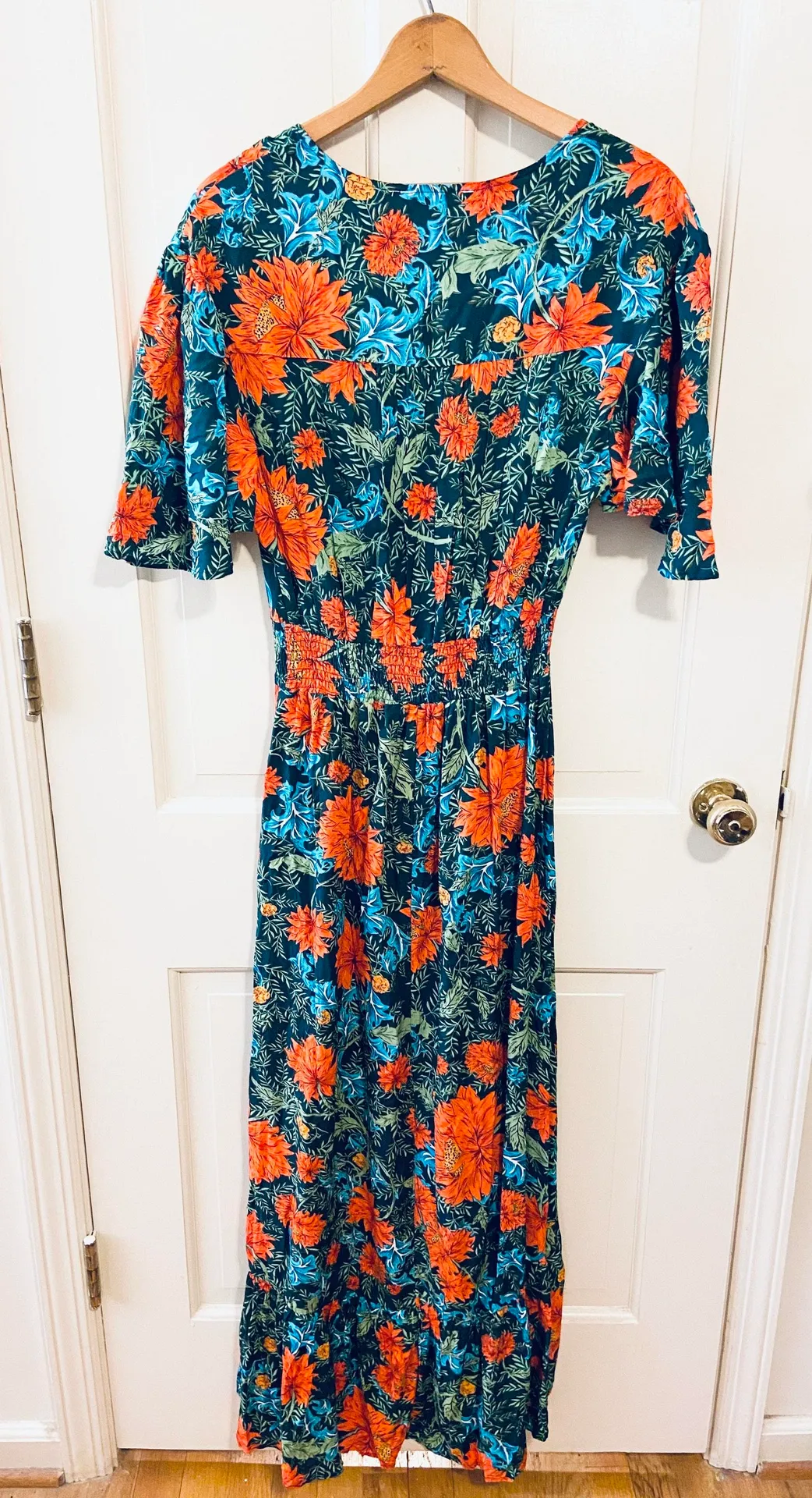NWT  fantasy floral tiered cottage core dress - Image 2