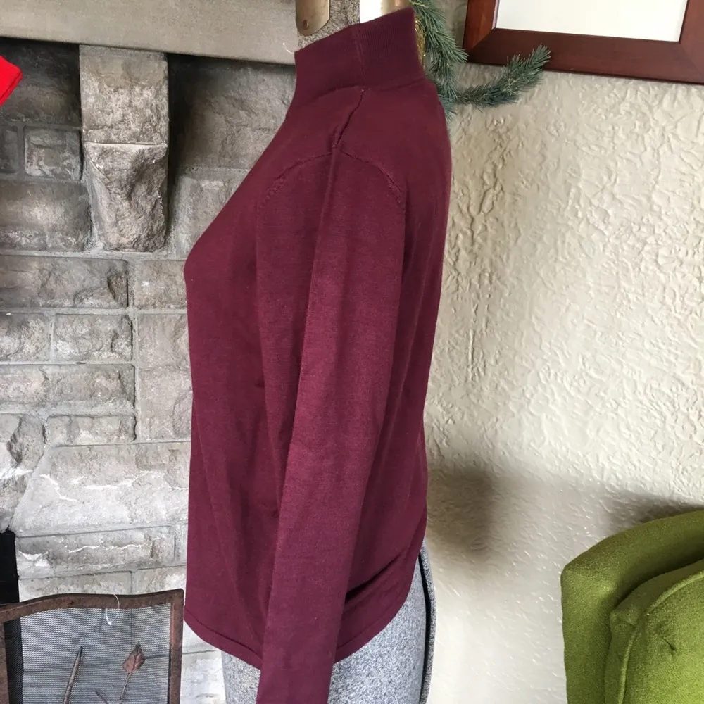 NWOT Pendleton Silk Blend Mock Turtleneck - Image 2