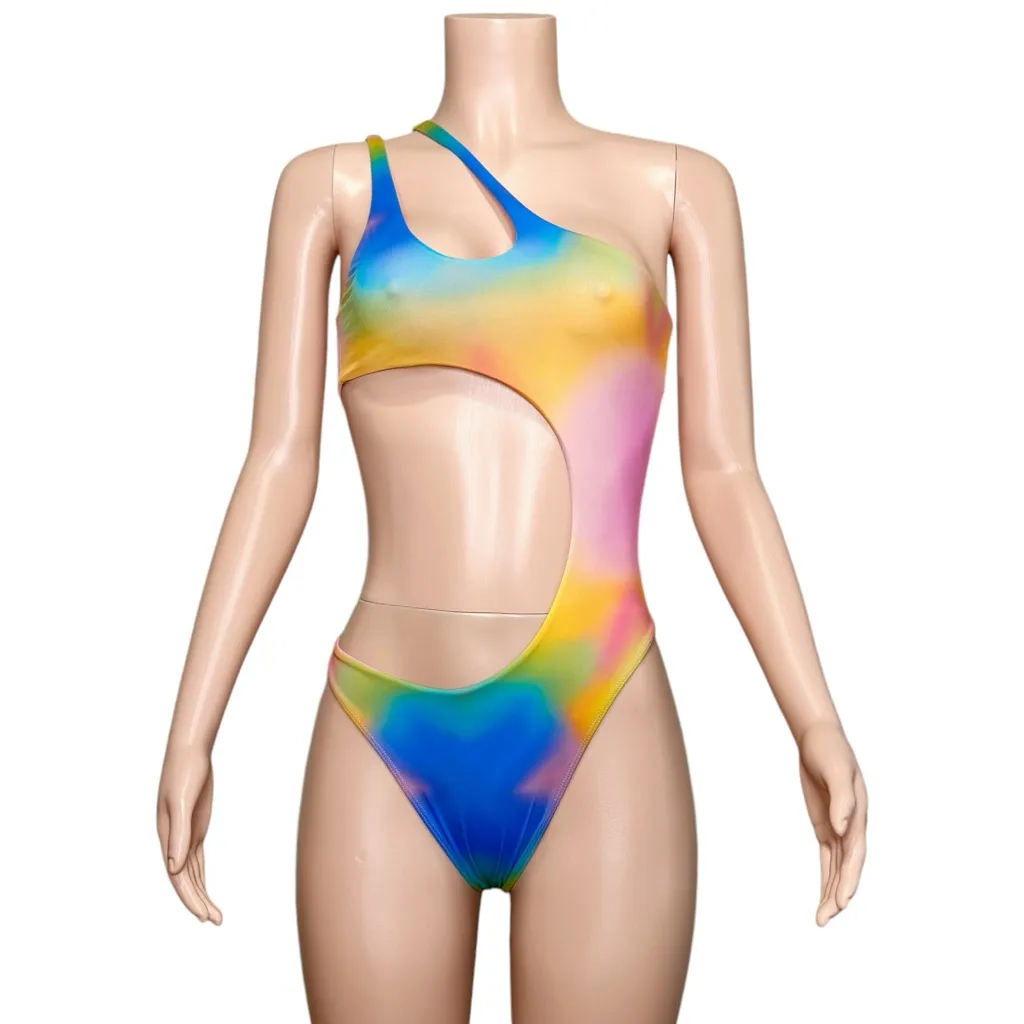 FRANKIES BIKINIS Makie One Piece Swim, Serotonin, Medium - Image 7