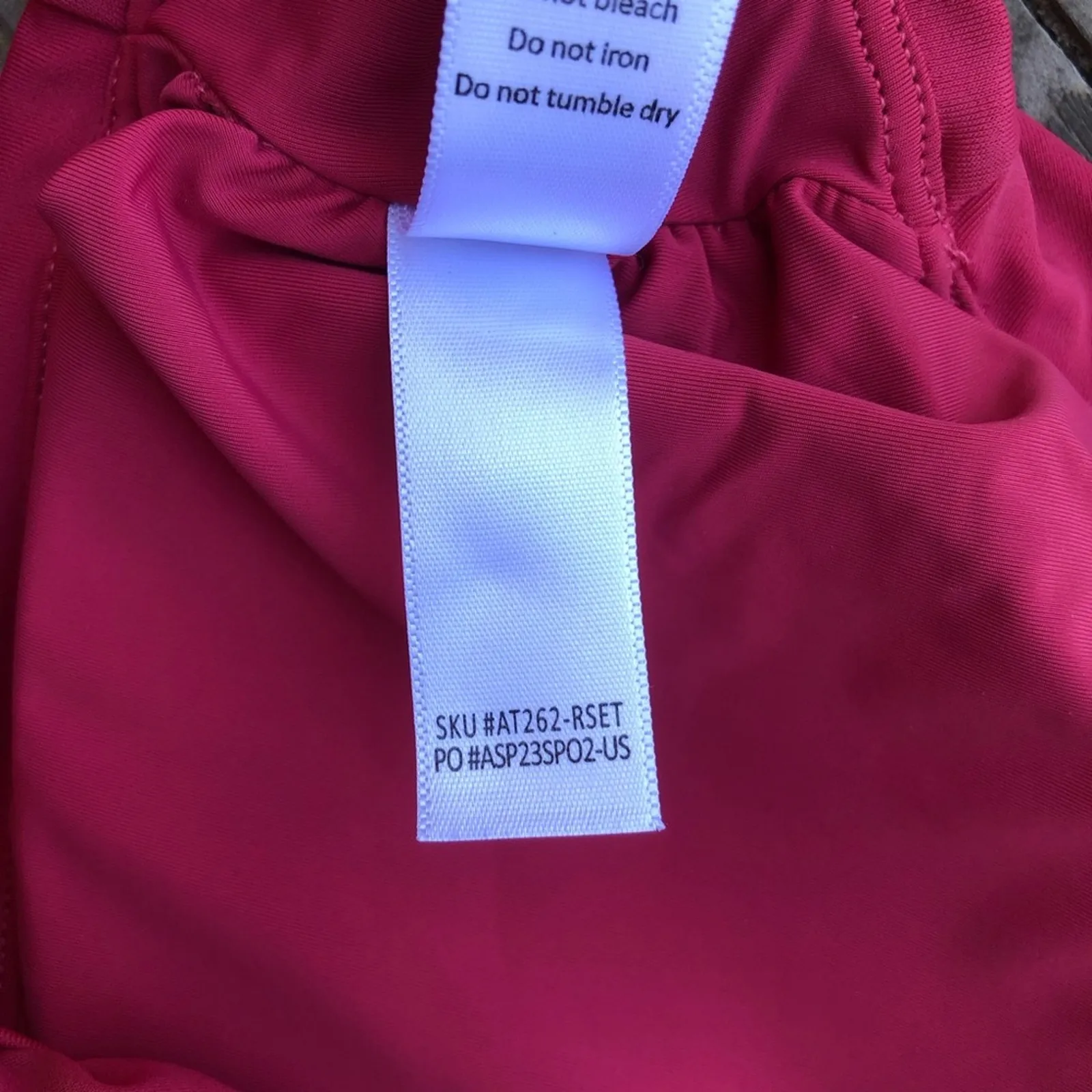 Andie NWT The Feminine Hydra Wide Straps Ruffle Accents Bikini Top Rosette Large - Image 7