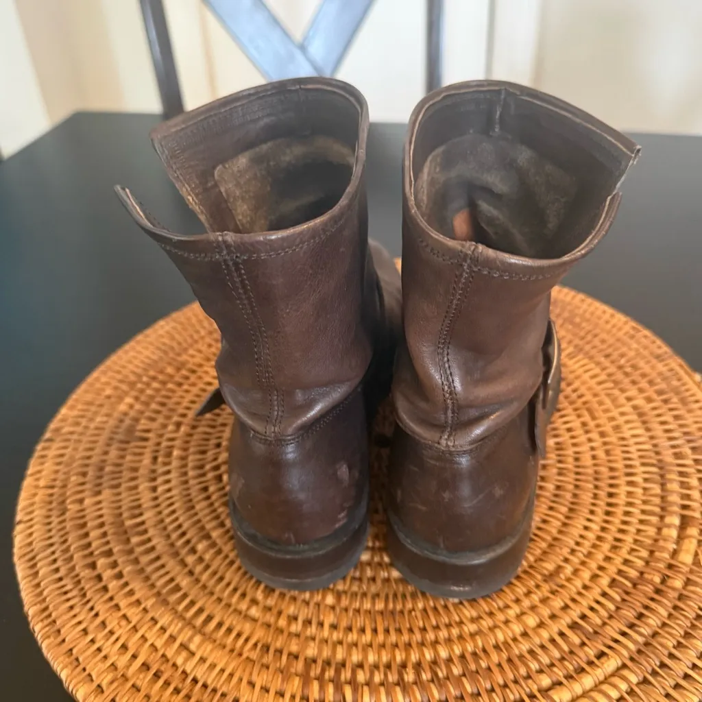 FRYE Women's Natalie Short Engineer Boot - Image 3