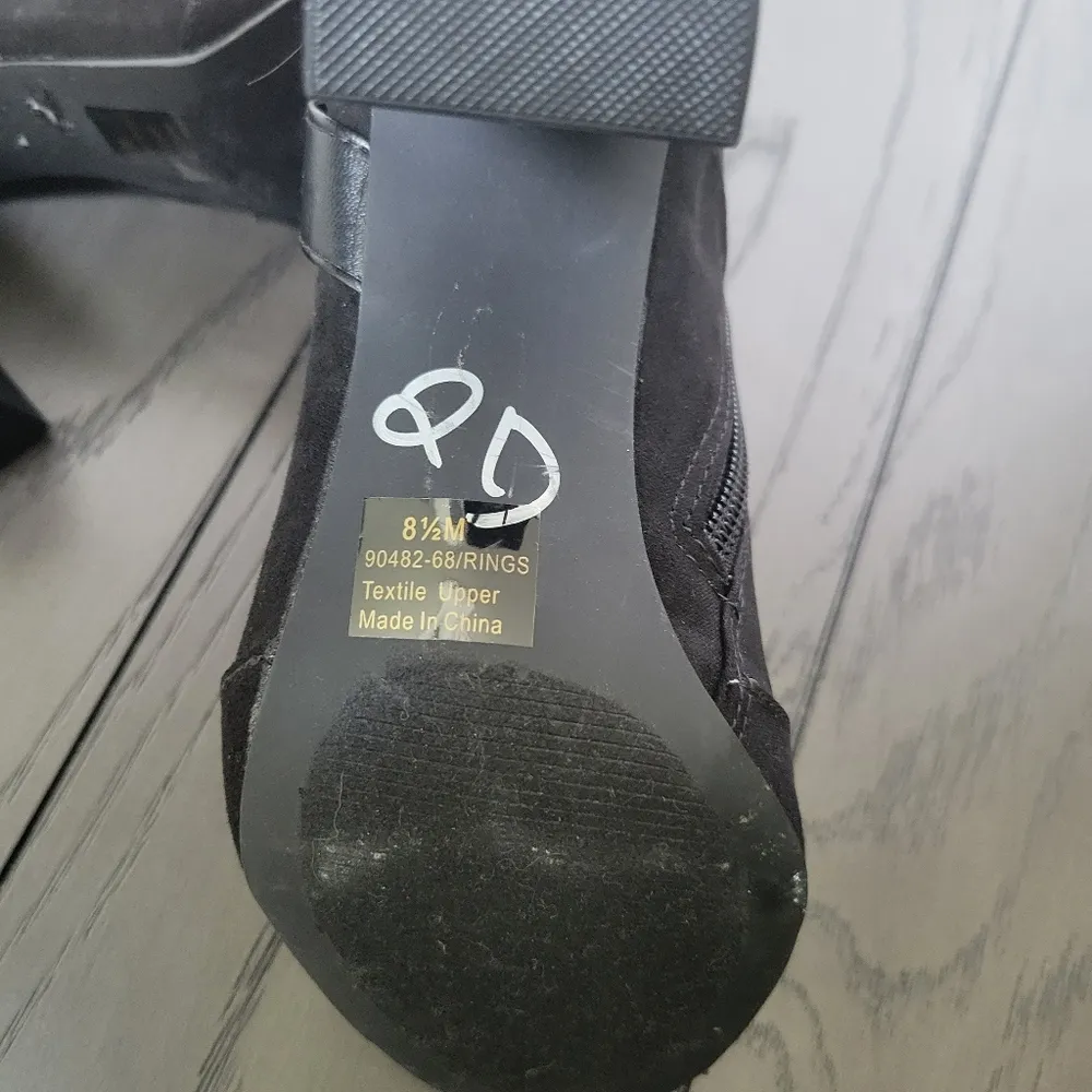 Penny Loves Kenny Shoes Booties 8 1/2 8.5 black - Image 4