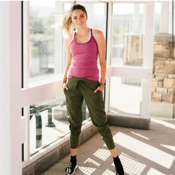 Zyia  Olive Trail Joggers 29" Medium - Image 35