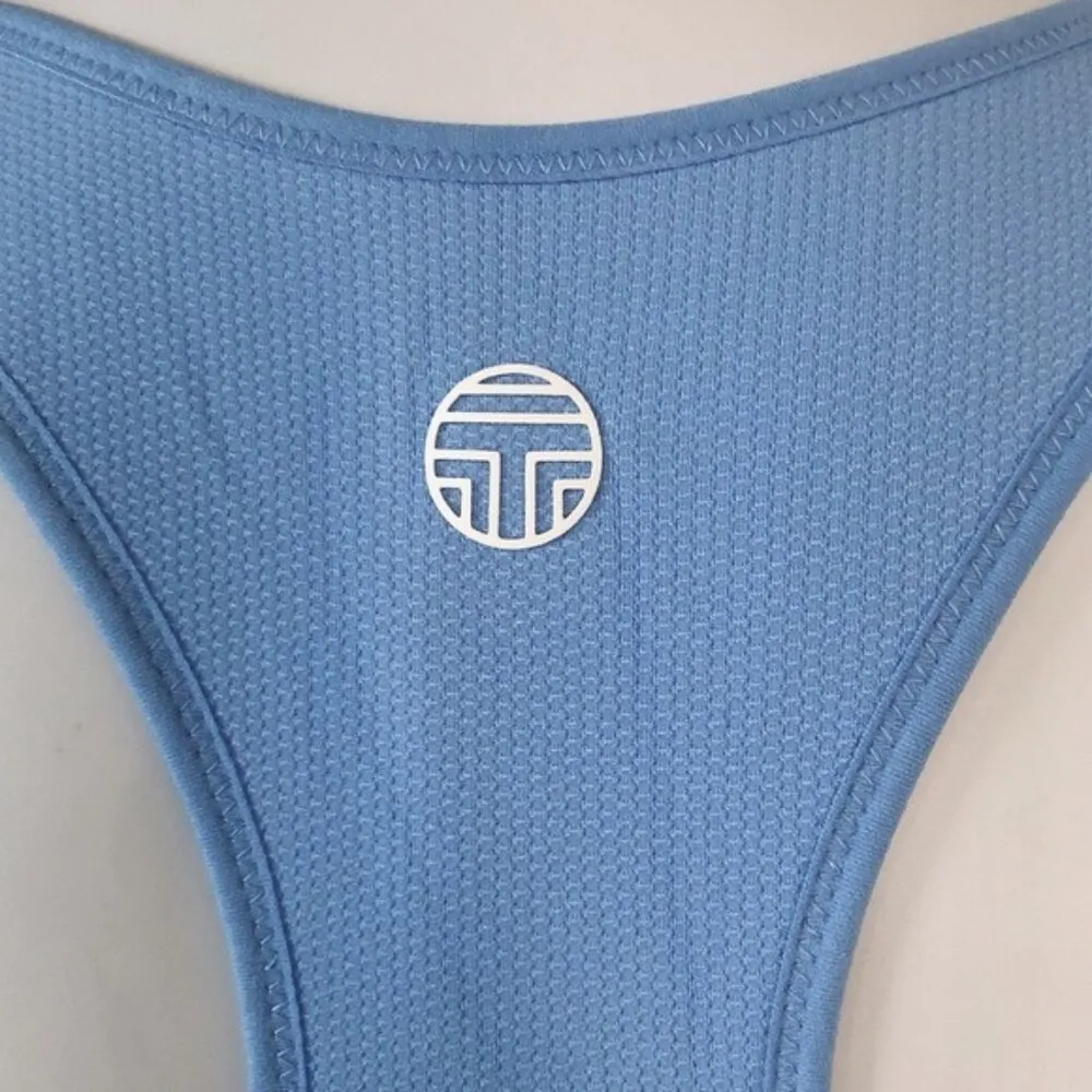 Tory Sport Racerback Seamless Sports Bra, Ace Blue Size XS New with Tag - Image 6