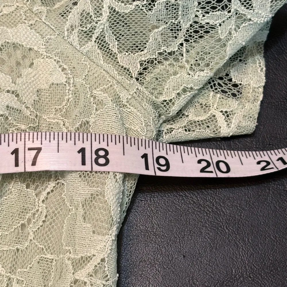 Anthropologie Maeve Women Mini Dress Green Sleeveless Mock Neck Size L NWT - Image 12