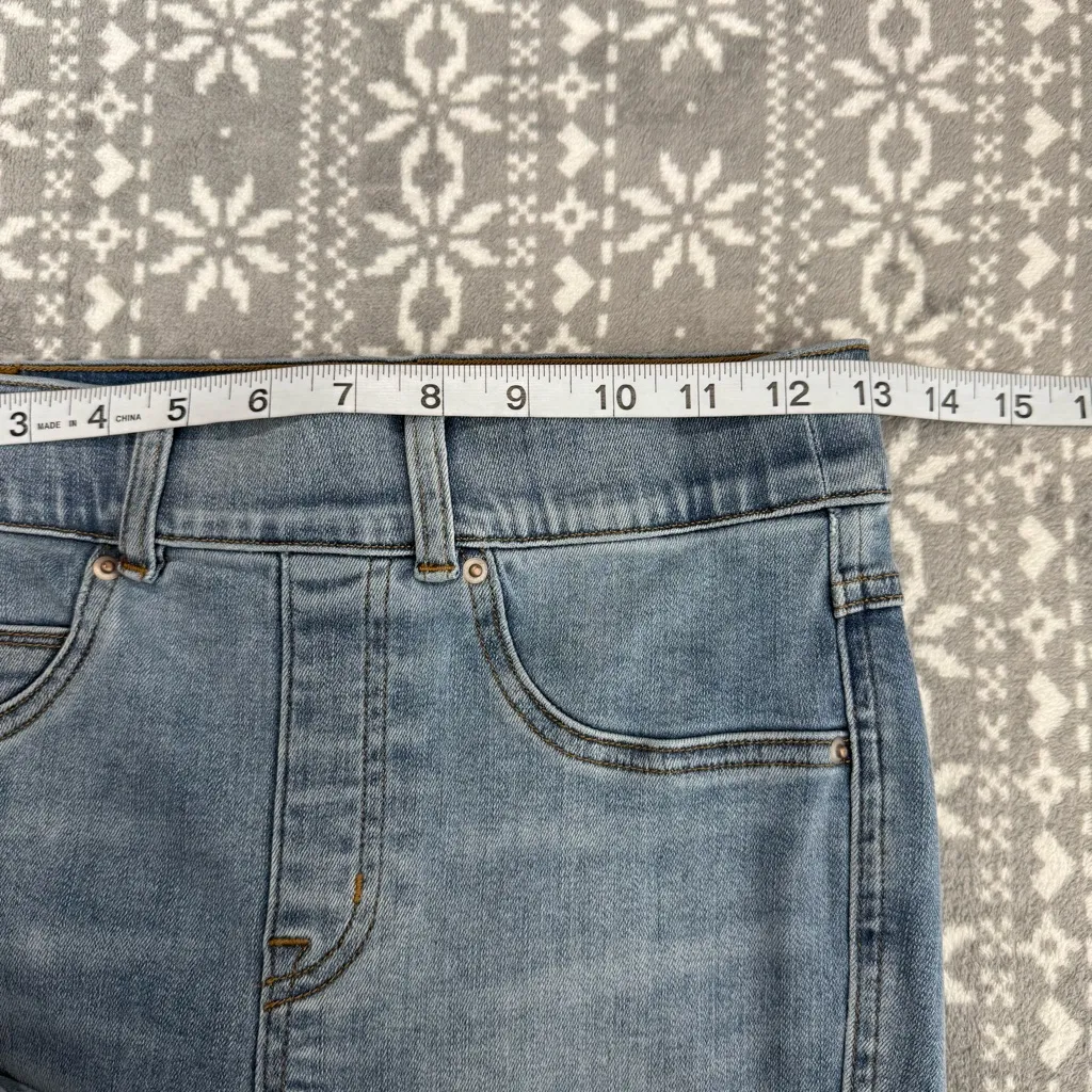 Spanx Shape And Lift Skinny Jeans High Waist Light Wash‎ Size XS - Image 6