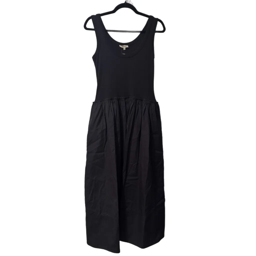 MADEWELL Mixed Poplin Scoopneck Maxi Dress Sleeveless Women’s Sz Small 4/6 New - Image 6