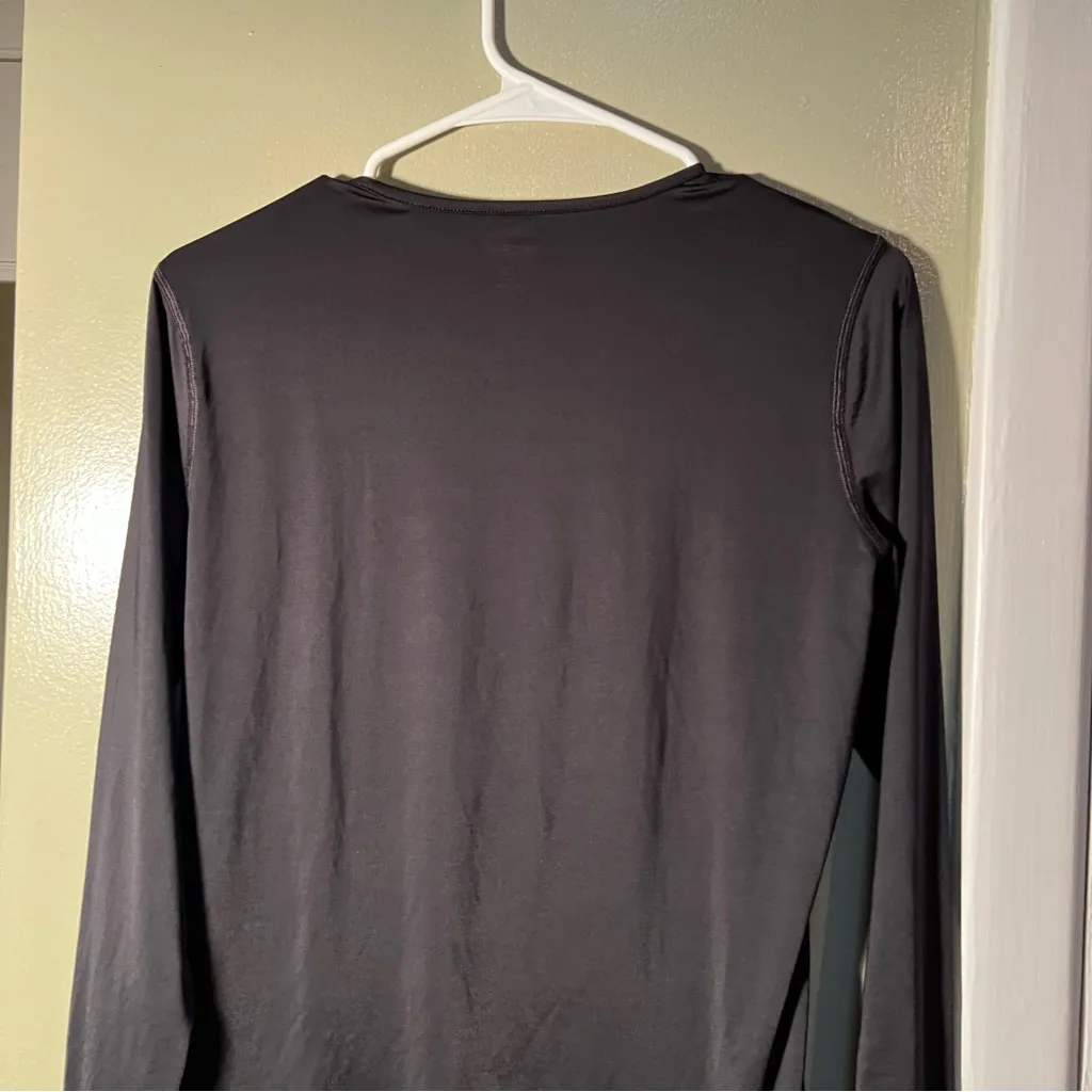 Lands’ End Long Sleeve T-Shirt Crewneck Black M 8-10 - Image 7