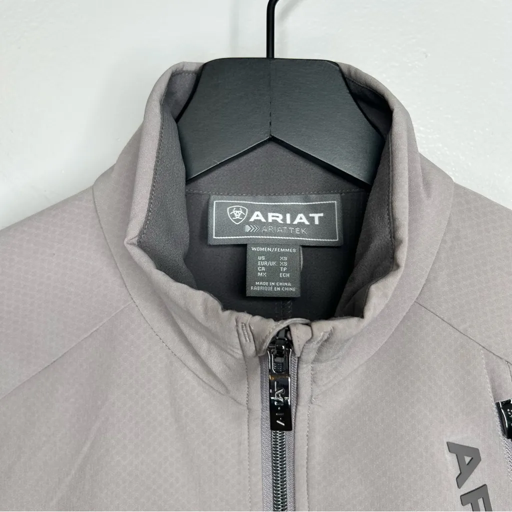 Ariat Breathe Deep Jacket in Zinc Size XS - Image 7