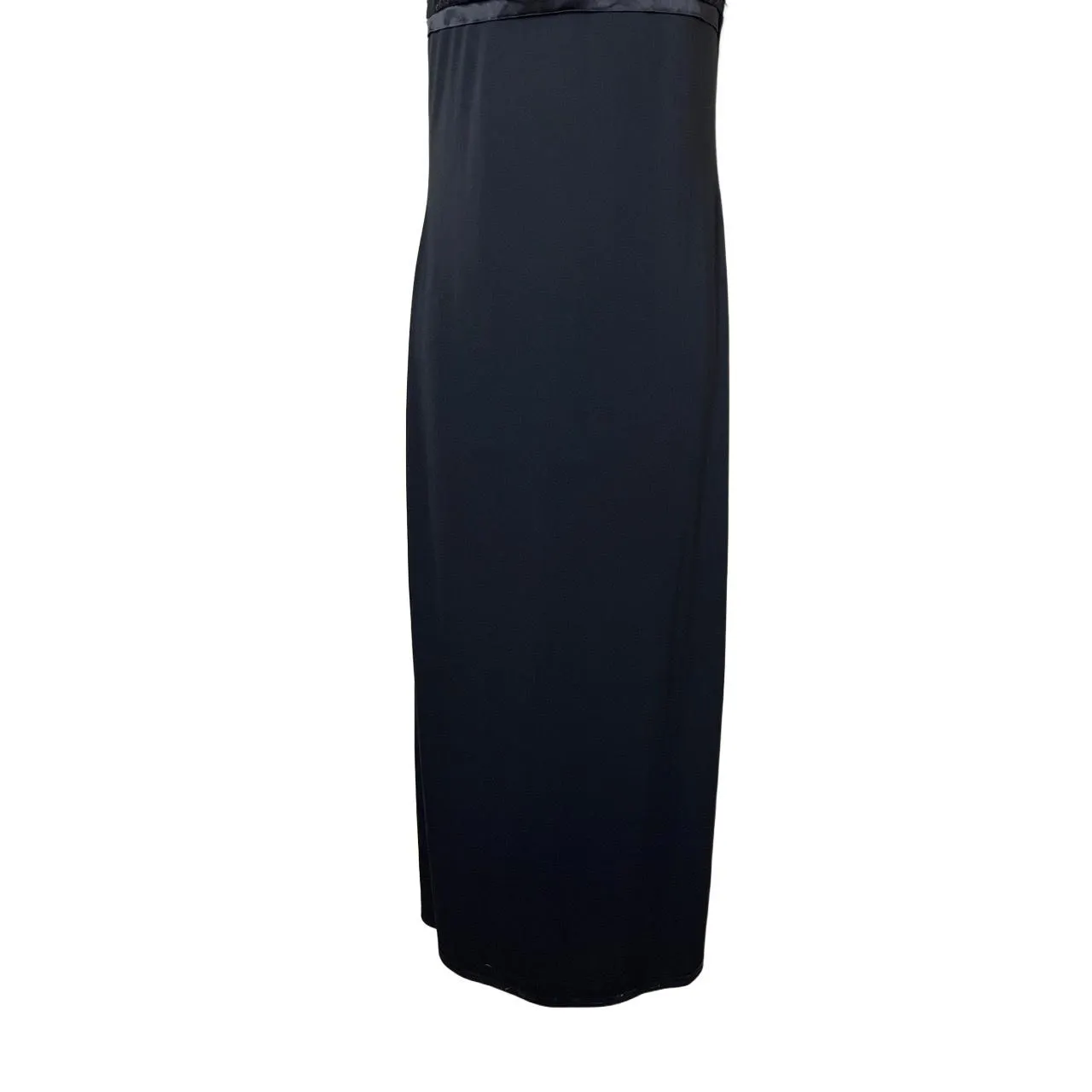 I.N. San Francisco Womens Size S Black Vintage Maxi Gown‎ - Image 3