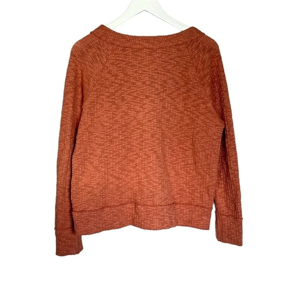 Two by Vince Camuto Textured Knit Boho Button
Down Cardigan Sweater S Boho Fall‎ - Image 4