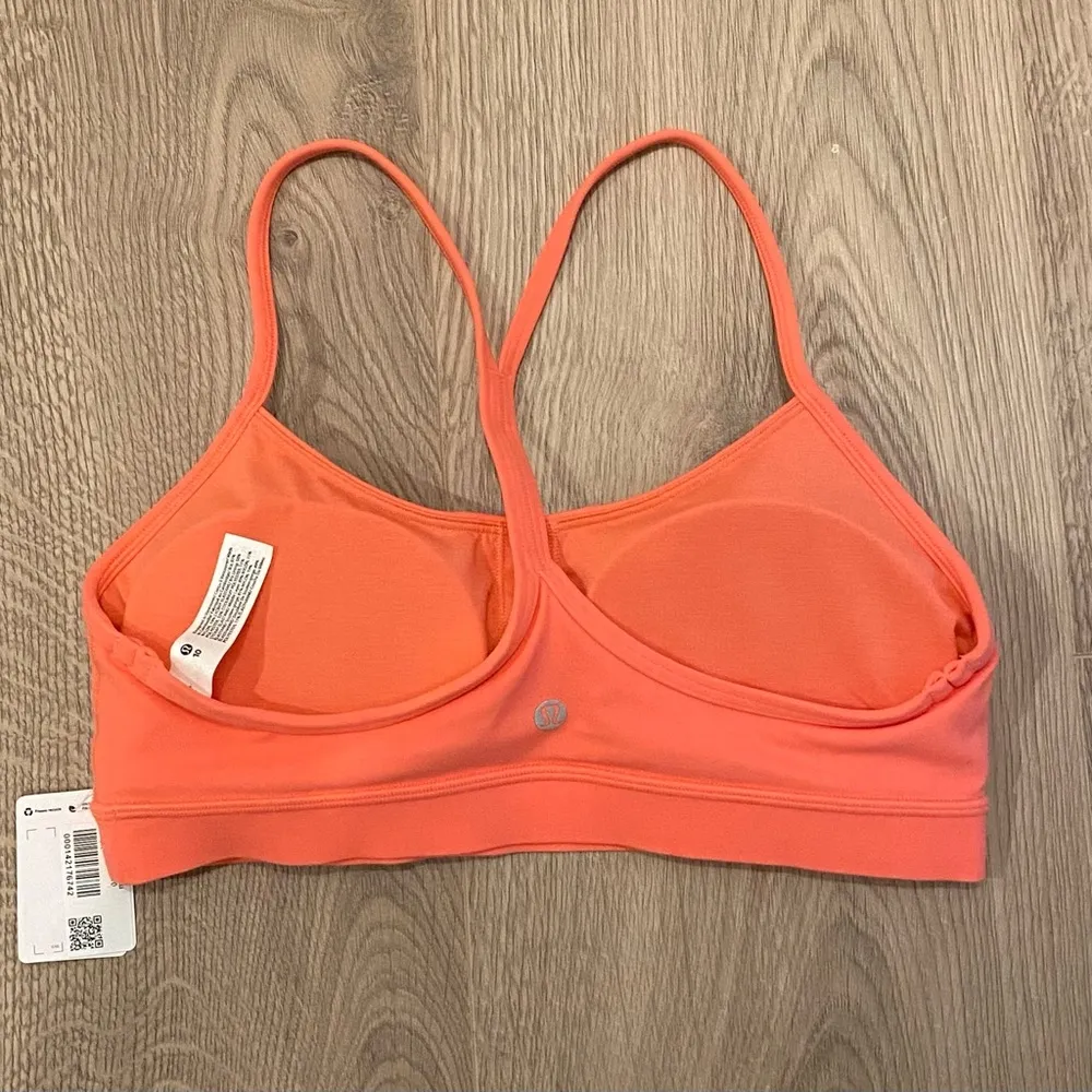Lululemon Raspberry Cream Flow Y Bra - Image 4
