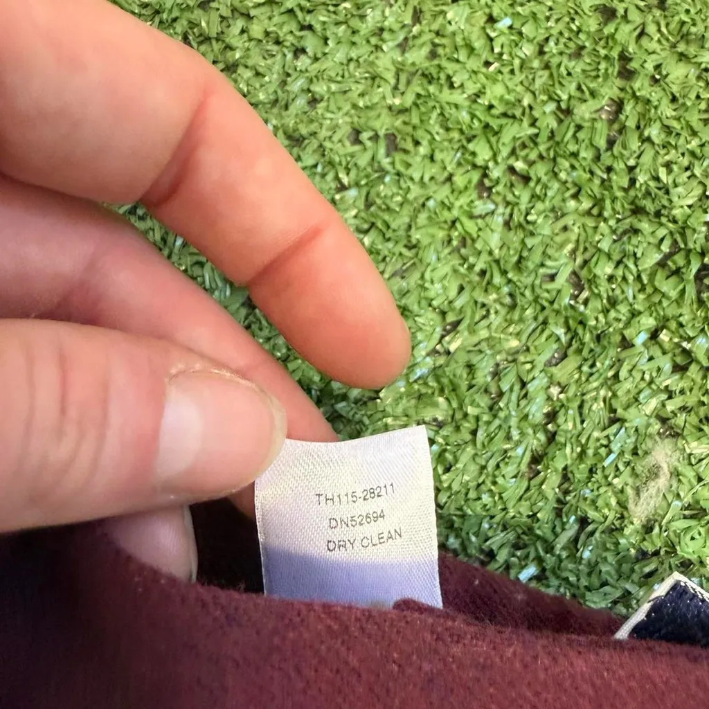 Women’s Vintage Pendleton Maroon Wool Trouser Pants, Size 6 - Image 5