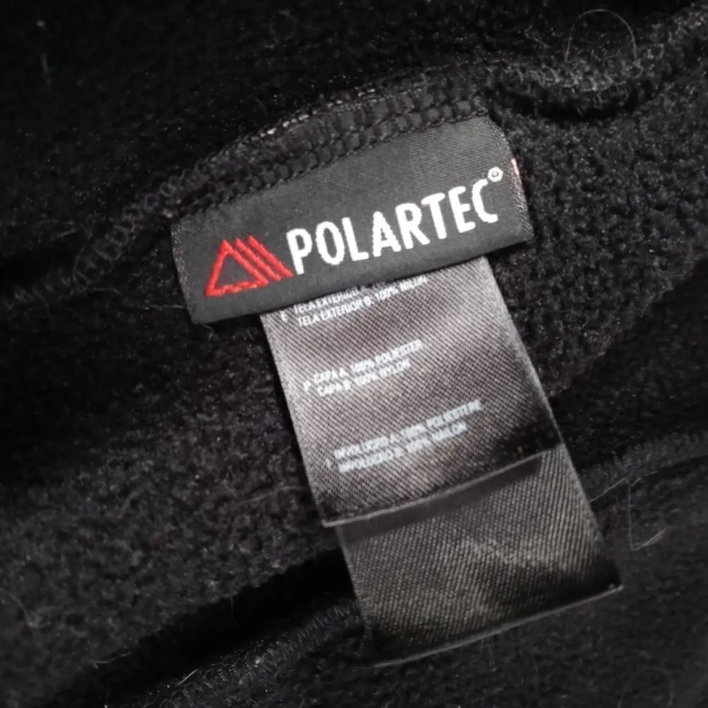 The North Face black zip up fleece jacket - Image 4