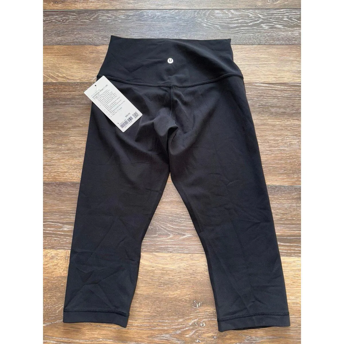 Lululemon Align High Rise Crop 17” Black Size 8 NWT - Image 2