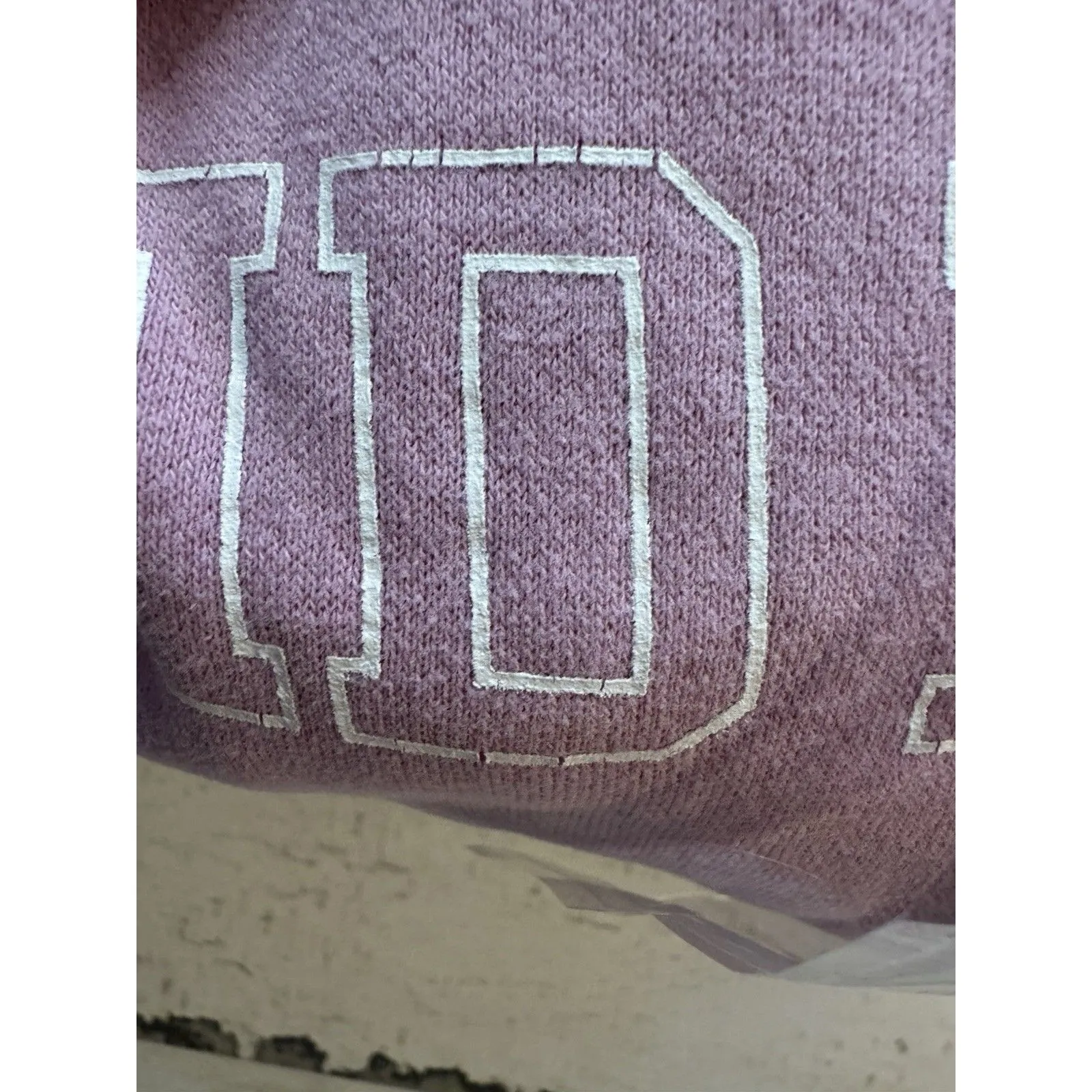 Pacsun x Land Rover Hoodie Womens Size Small Pink Crop Pullover Juniors - Image 12