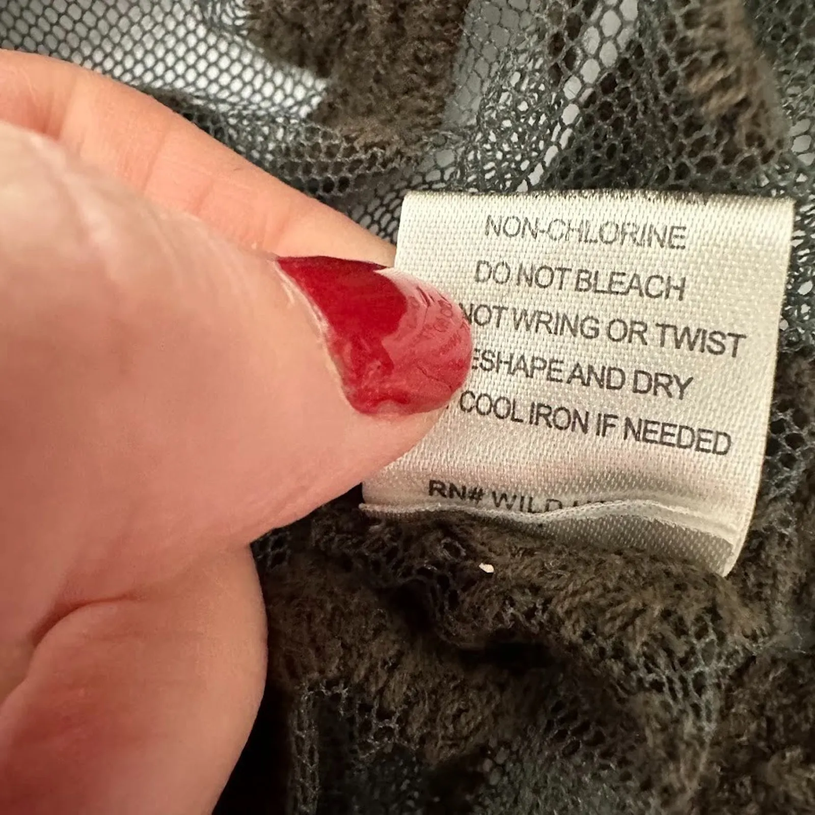 Woven Heart Kimono Duster Medium Green Sheer Embroidered Boho Whimsy Fairy - Image 8