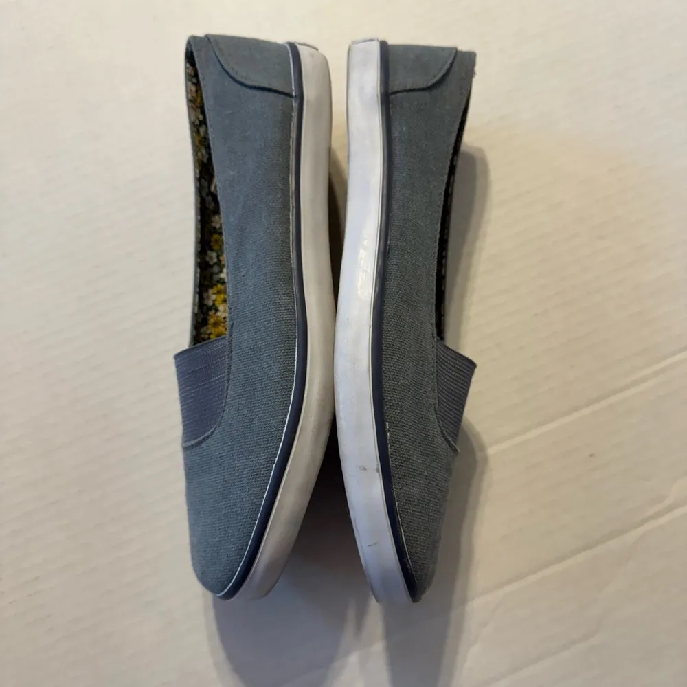 Daniel Green Light Blue Cotton Slip On Driving Shoe Sneaker Womens 8.5 - Image 4