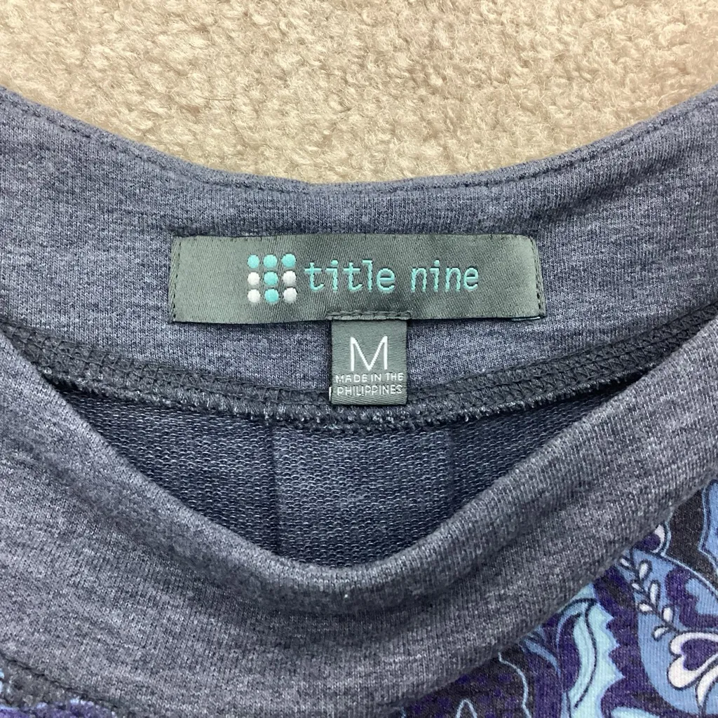 Title Nine Damask Print Dress Size Medium - Image 7