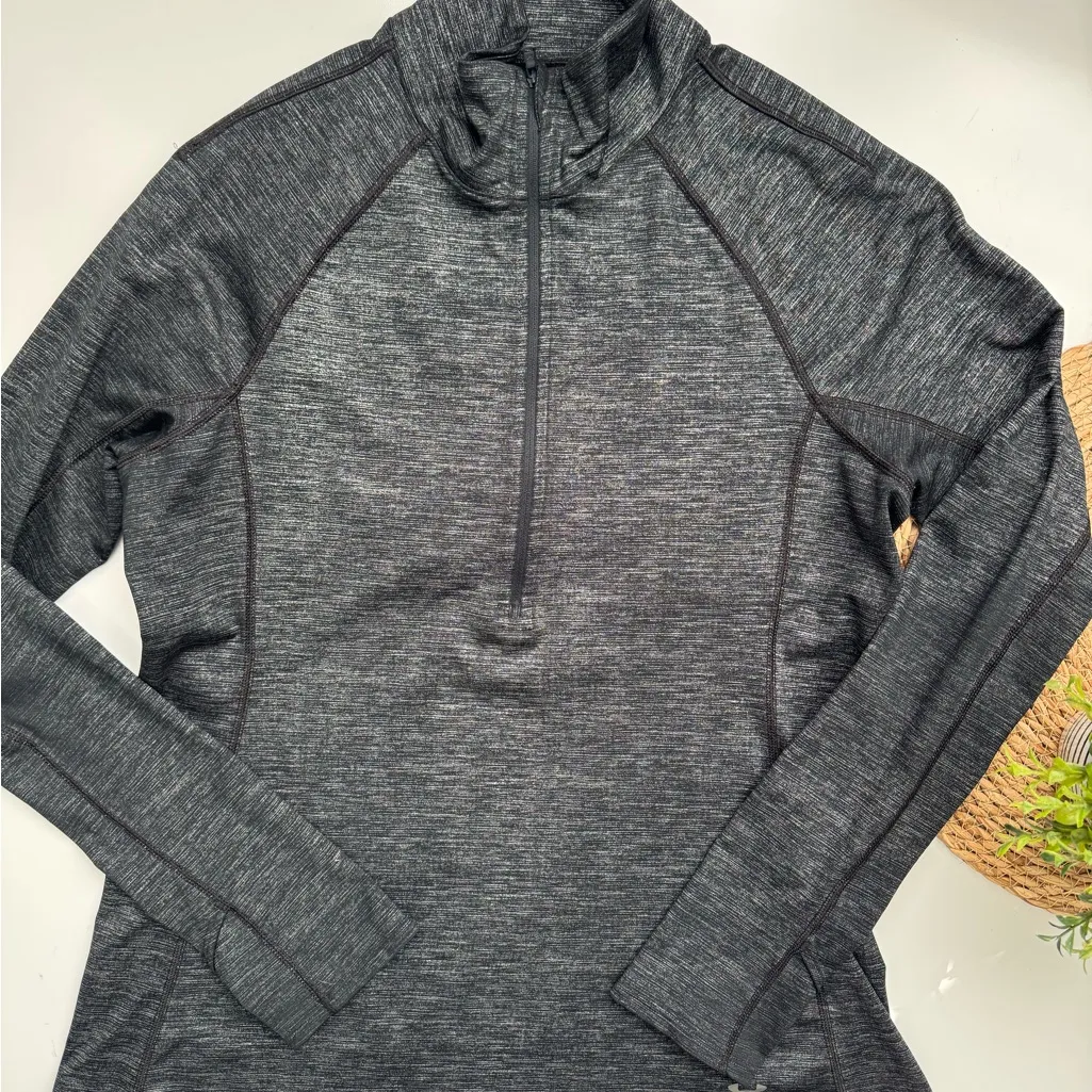 UNDER ARMOUR Rebel Gray Heathered ColdGear Cozy Half-Zip Pullover‎ - Image 4
