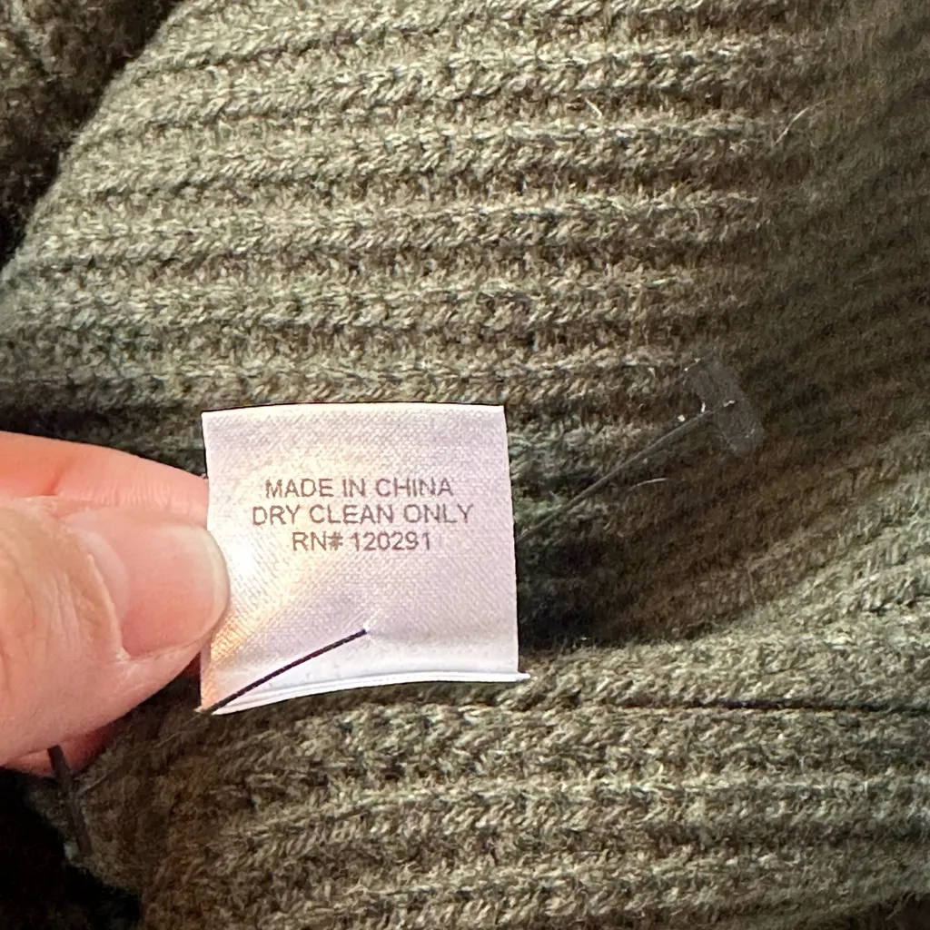 Michelle Mason Cold-Shoulder Ribbed Wool And Cashmere-Blend Sweater Green Small - Image 12