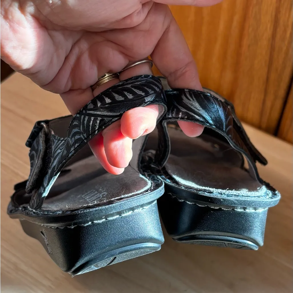 Alegria Camille comfort arch support leather Sandals shoes - Image 8