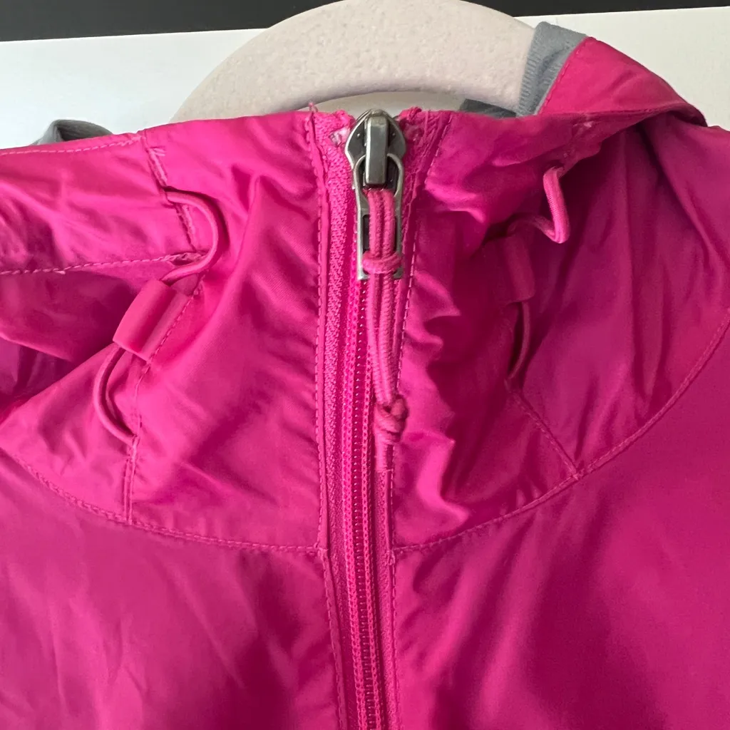 Columbia Pink Windbreaker Jacket size large - Image 4