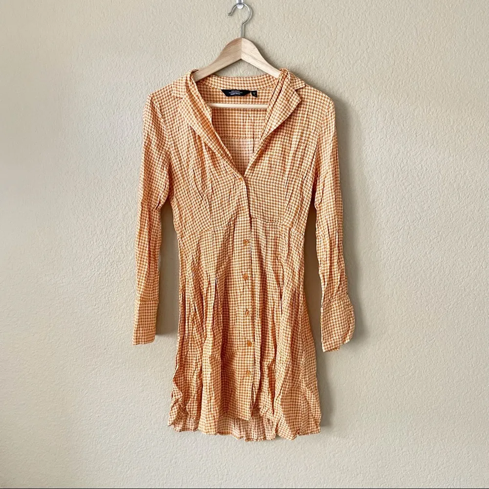 & OTHER STORIES Houndstooth Pleated Dress - Image 20