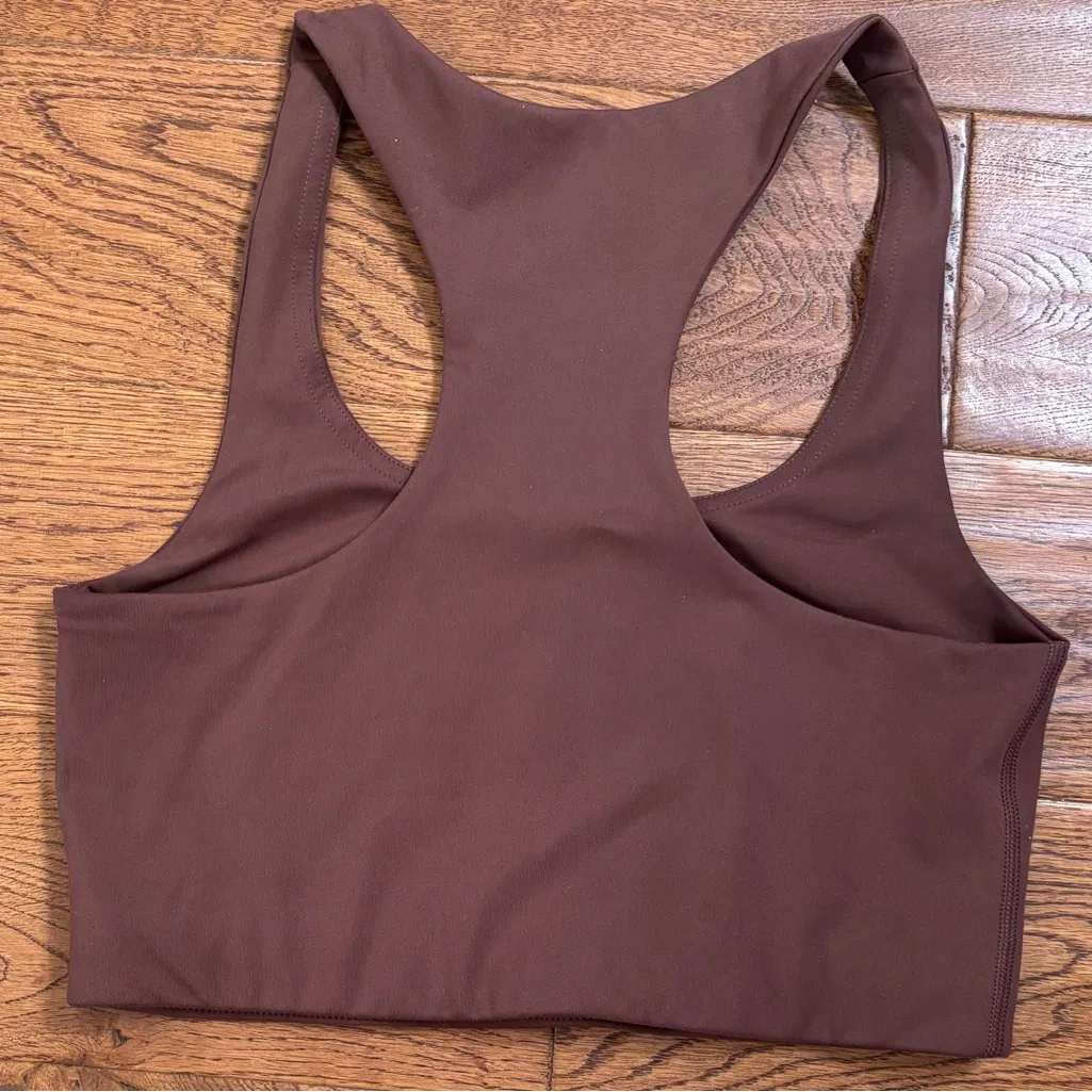 Girlfriend Collective Chocolate Sports Bra - Image 4